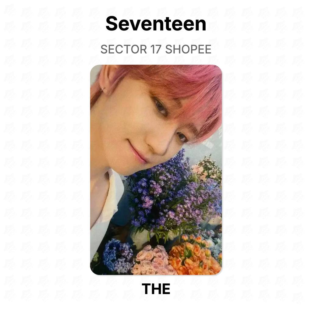 Seventeen SECTOR 17 SHOPEE Официальная фотокарточка
