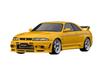 Ignition Model 1/18 Scale NISMO 400R (BCNR33) Yellow Finished Product IG3658