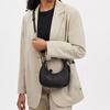 COACH CARMEN Leather Hobo Bag, Handbag, Shoulder Bag, Crossbody Bag Small Women's Black CT774-SVBK