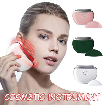 Электрический массажер Гуаша, ЭМС-микротоковая скрабирующая косметическая принадлежность для подарков, инструменты для подтяжки кожи лица и шеи, удаления морщин