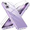 Защитный чехол - BOOLING - для iPhone 17 - Прозрачный силикон - Защита от царапин + 2 стекла