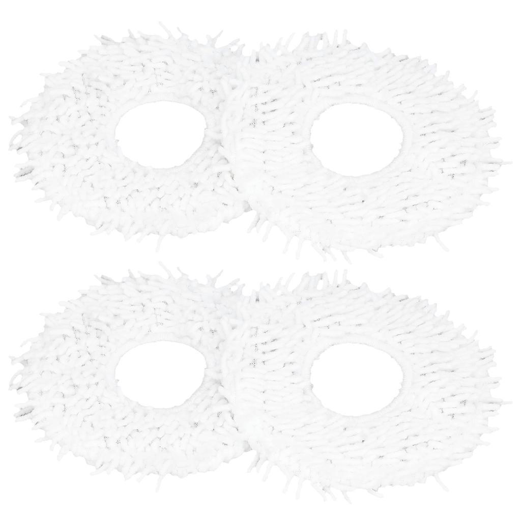 4 шт. Сменная швабра для подметальной машины, тряпка для мытья полов, накладка для швабры, нетканый материал для робота-подметальщика N9+