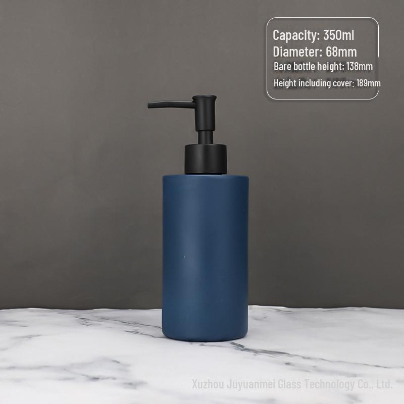 Стеклянный флакон для лосьона и мыла в скандинавском стиле для дома, дезинфицирующее средство для рук и гель для душа в отеле