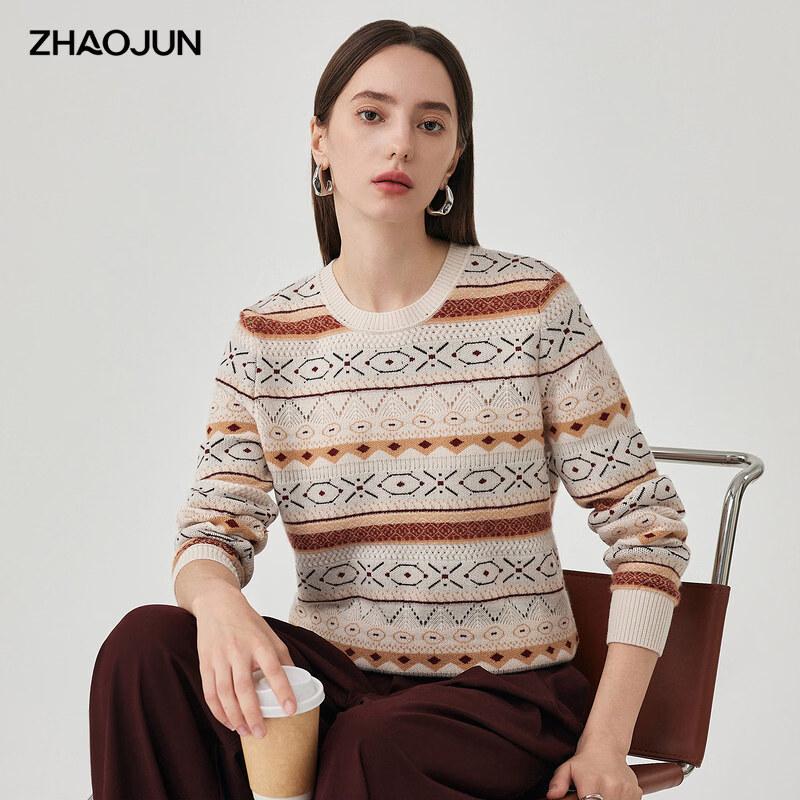 Женский свитер Fair Isle из 100% шерсти