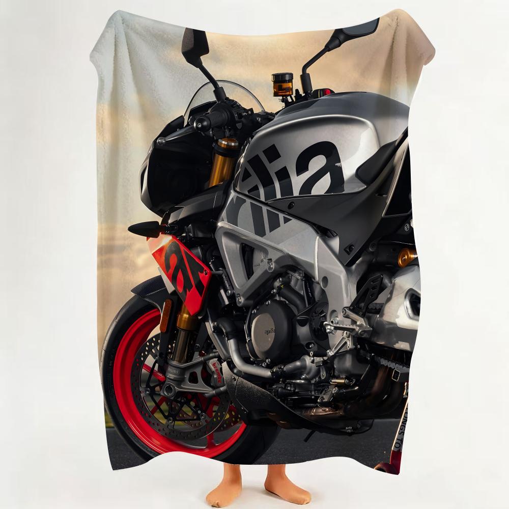 Brand A Aprilia Throw Flannel Throw Blanket Suitable for Sofa Living Room Bedroom