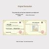 Jinsanta 2025 Новый подарочный набор с маленькими квадратными шарфами из 100% шелка-тусса
