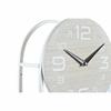 Horloge Murale - LANA DECO - Métal MDF Blanc - 25,5 x 11,5 x 71 cm - Contemporain - A suspendre