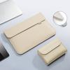 Pu Leather Laptop Bag Sleeve Bag Case For Macbook Air Pro 16 13 Notebook Cover For Xiaomi Huawei Dell HP ASUS 14 15.4 15.6 inch
