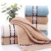 1 шт. Мягкое хлопковое банное полотенце Пляжное Домашнее Полотенце для лица Взрослые Ванная Абсорбирующие полотенца 35x75см