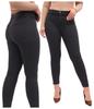 Spodnie Jeans Damskie Rurki Jeansy Wysoki Stan 38