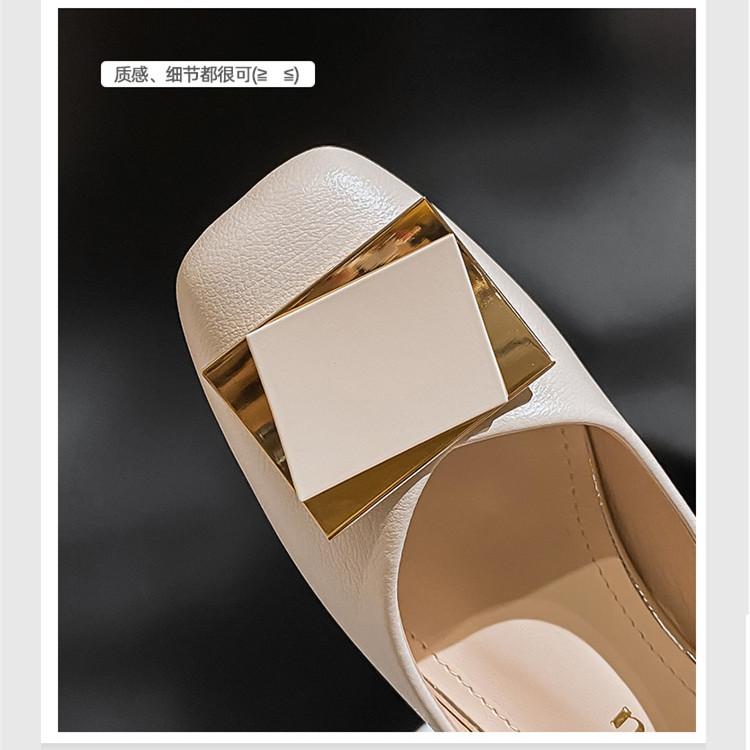 Большие размеры 43 женские туфли-лодочки на среднем толстом каблуке с квадратным носком, модные туфли-лодочки с пряжкой для офиса и леди, кожаные туфли, свадебные туфли