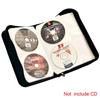Сумка для хранения CD на 128 дисков Сумка для хранения DVD на молнии Автомобильный держатель для хранения CD-альбом