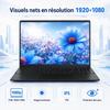 PC Portable 15.6" Processeur Celeron N5095 4C/4T, 8 Go mémoire DDR4, Stockage SSD 256 Go, Win 11 Pro, Wi-Fi 5, port HDMI