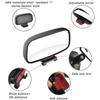 Universal Fit Wide Angle Mirror Adjustable Angle Adjustable Convex Mirror  Automotive Use