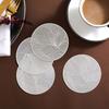 Круглый коврик под чашку Термостойкая подставка под обеденный стол Противоскользящая защита для обеденного стола Кухонные принадлежности Кружка для кофе и чая с горячим напитком