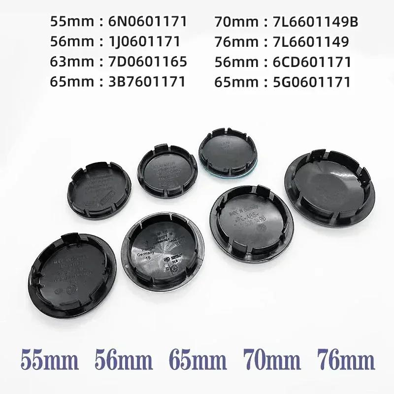 For VOLKSWAGEN VW GTI B5 2025 Hot For Volkswagen 4pcs 55mm 56mm 65mm 63mm Car Styling Wheel Center Cap Hub Covers Badge Accessor