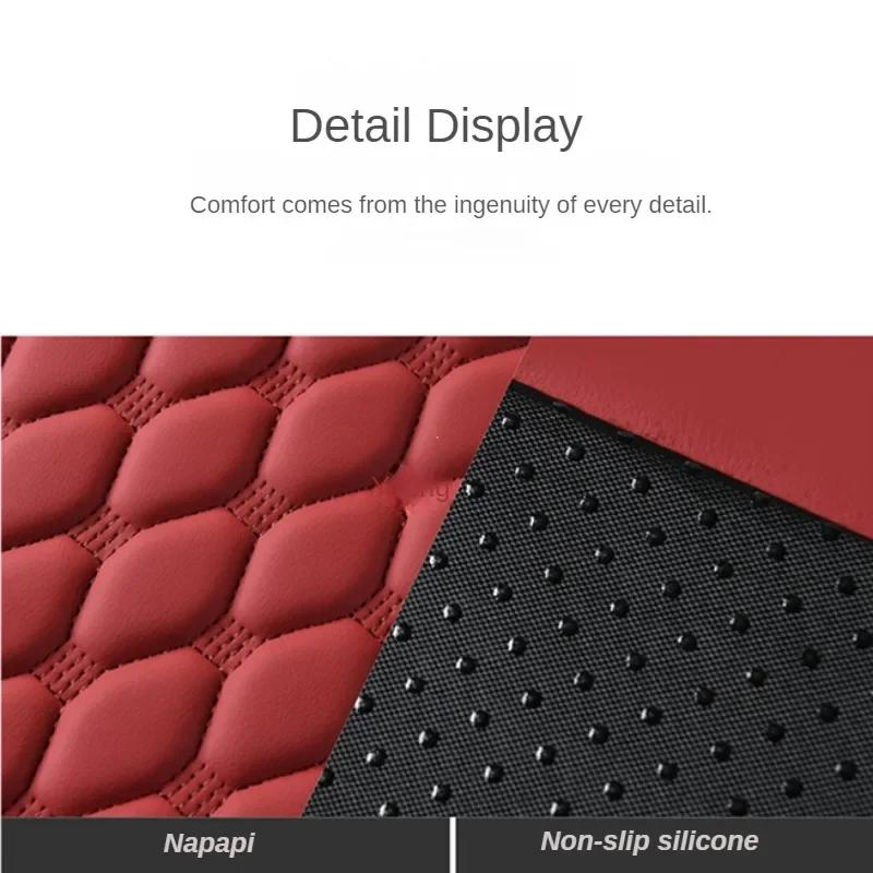 Прошитый коврик из искусственной кожи для подлокотника автомобиля, защитная подушка для центральной консоли, чехол для сумки для хранения подлокотников для женщин