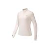 Outdoor Series Stand Collar Pullover Comfortable Long Sleeve Knit Top Women Tops 962546403-1