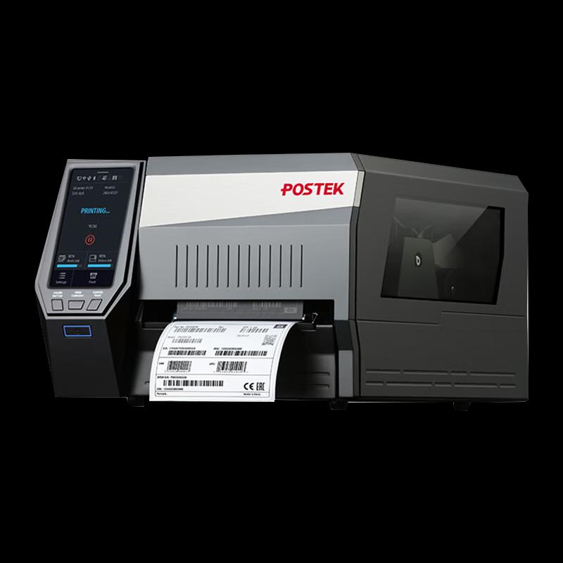 Промышленный термотрансферный принтер этикеток POSTEK GX3 300dpi с резаком A400S, штекер CN (адаптер в комплекте)