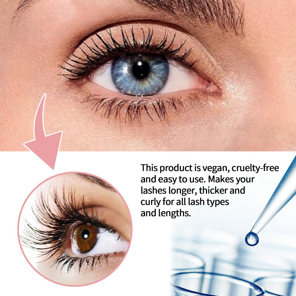 EELHOE Eyelash Growth Enhancer Natural Treatments Lash Eyelash Serum Mascara Eyelash Serum Lengthening Eyebrow Growth Longer Serum