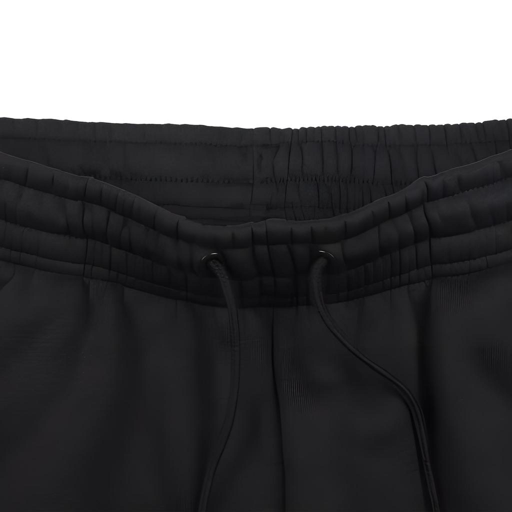 Nike Удобные повседневные трикотажные спортивные брюки Phnx со шнуровкой и манжетами, женские плавки, черные FZ5997-060
