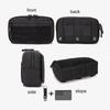 Tactical Molle Admin Pouch Utility Laser Cut EDC Tool Pouch Bag Horizontal Modular Pouches