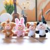 Adorable Rabbit Plush Doll With Pp Cotton Filling For Backpacks And Gifts
