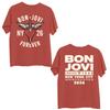 Bon Jovi Forever Tour 2026 New Pattern New Jersey Summer Tshirt Unisexs and Unisexs Y2k Pop Oversized Tshirt Casual Tshirt