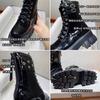2021 New Versatile British Wind Locomotive Boots Flat-bottomed Thick-soled Korean Version Short Boots Student Black Martin Boots Women