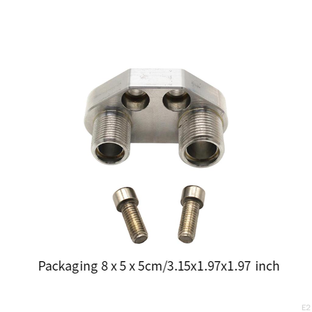 AC Compressor Adapter Fitting, Easy To Install, Metal Professional Aluminum High Performance Parts