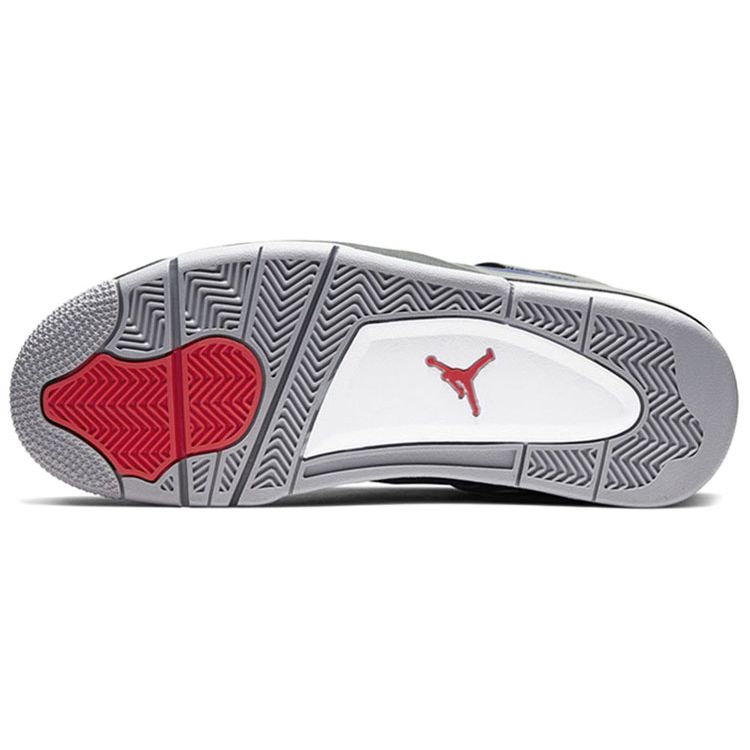 Air Jordan 4 Retro Winter Loyal Blue Мужские кроссовки Белый Habanero-Красный Черный CQ9597-401