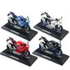 1/12 SUZUKI GSX-R1000, литая под давлением игрушка из сплава мотоцикла, модель автомобиля мотоцикла, соединительная головка, резиновые шины, мотоцикл, автомобиль для мальчика, подарок