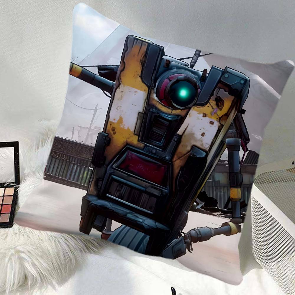 B Borderlands Game Pillow Case Square Pillow Bedroom Sofa Leisure Comfort Cushion Car Home Decoration