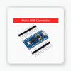 1 Set Replace Accessories Pro Micro Atmega32U4 5V 16Mhz For Pro Mini With 2 Row Pin Header For Leonardo Mini Usb Interface