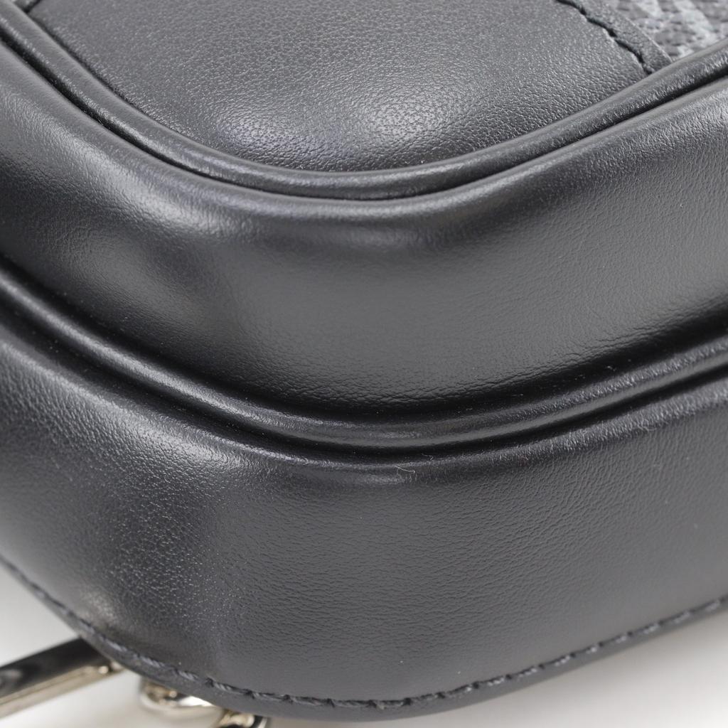 LOUIS VUITTON Amazon Sling Shoulder Bag N50012 body bag black Damier Grafitto Canvas mens Used