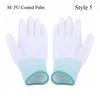1 Pair Clean Gloves PU Coated Finger Gloves Antiskid Glove Anti Static Mitte ca