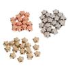 50pcs 3 Colors Star Shaped Beads Small Hole Star Spacer Beads Jewelry Making Beads  DIY Jewelry