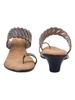 Shoetopia Стильные удобные женские сандалии | С открытым носком, без застежки, повседневные, в этническом стиле, для ежедневной носки, для женщин и девочек