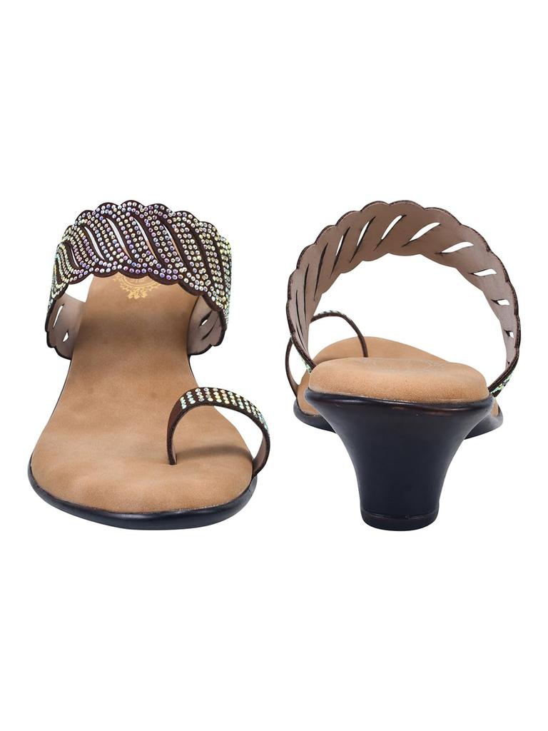 Shoetopia Стильные удобные женские сандалии | С открытым носком, без застежки, повседневные, в этническом стиле, для ежедневной носки, для женщин и девочек
