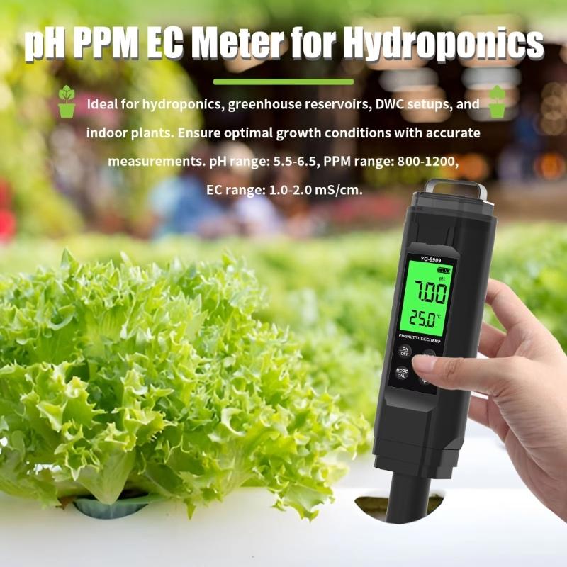 Pen Type Meter Portable Digital TDS Salinity Temp Meter Accuracy Water Quality Tester with Backlit Meter