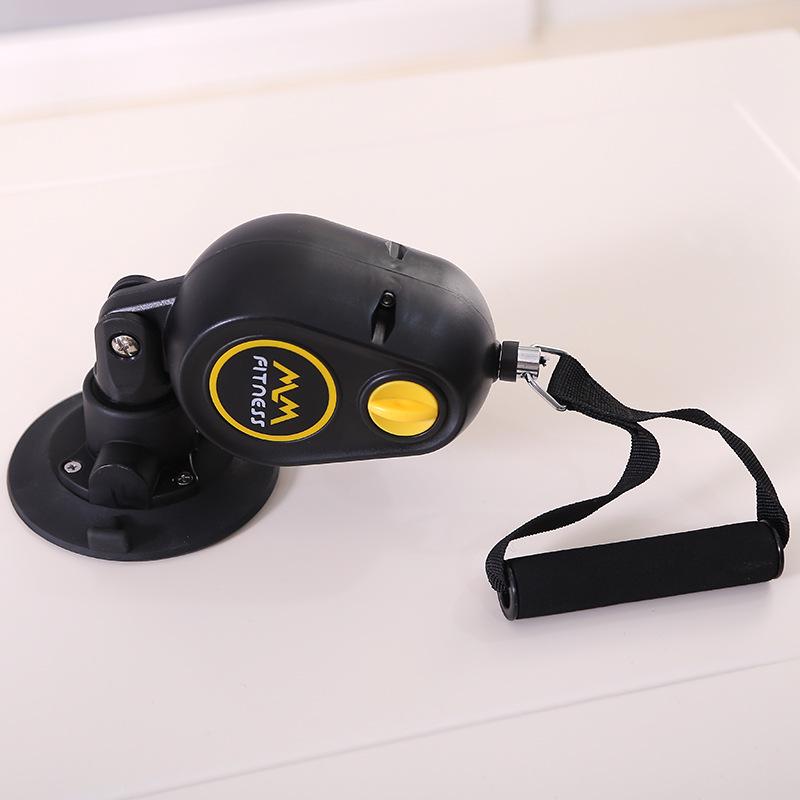 Домашний фитнес тренажер с присоской для тяги веревки