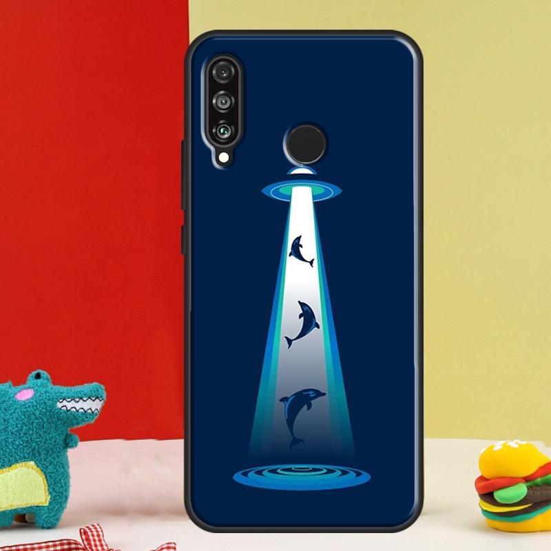 Чехол Ocean Dolphin для Huawei Nova 5T 9 10 SE 12i 12s 11i Y91 Y90 Y60 Y70 Y72 Y61 P60 P30 Pro P20 P40 Lite