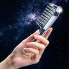 Hair Root Treatment Applicator Scalp Essential Oil Comb, Round Massage Ball Teeth Design, 10ml Capacity, Comb for Growth Clear Leakproof Portable