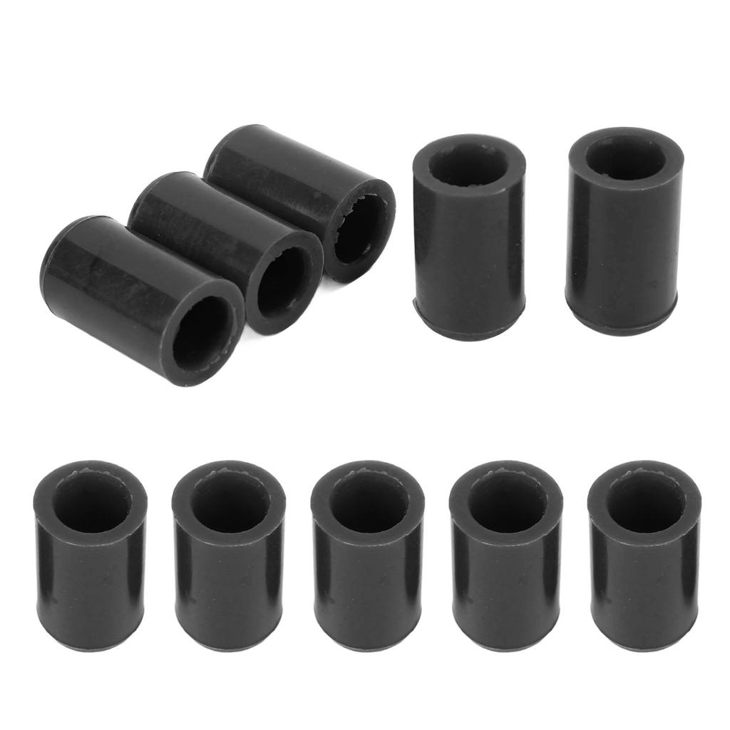 10PCS 12mm Auto Intake Vacuum Hose Cover Silicone Hose Blanking Caps Tubing End Insert Stoppers Black