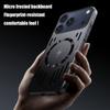 Прочный металлический матовый полый чехол для iPhone 17 Air 16 15 14 13 12 Pro Max 17Pro Для Magsafe Беспроводная зарядка Охлаждение Броня Funda