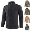 Мужская свободная куртка Мужская зимняя осенняя водонепроницаемая куртка для хайкинга Модная многокарманная куртка с капюшоном Рыбалка Кемпинг