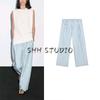 MD Autumn New Women Clothes Casual Idle Style Casual Loose Feeling Drape Straight Denim Trousers 5025800