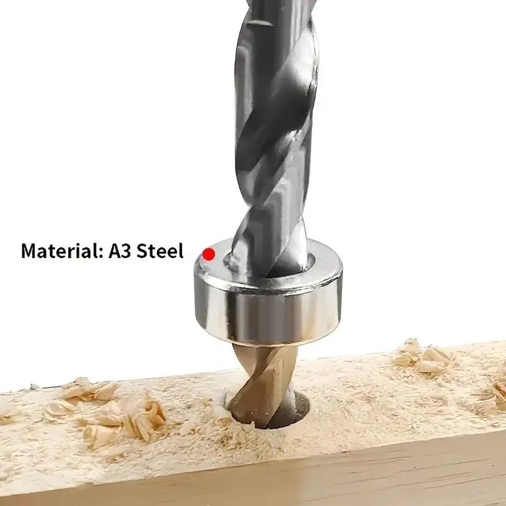 8 шт./набор Зажим для плиточного сверла Стопорное кольцо для сверла Блокировочное кольцо Прочное Ограничительное кольцо для сверла