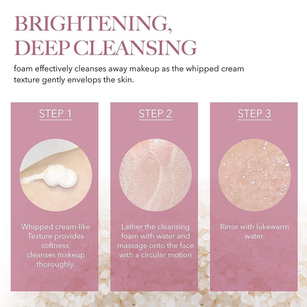 The Face Shop Rice Water Bright - Очищающая пенка