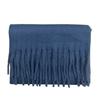 Solid Color Mohair Loop Yarn Scarf Women's Autumn and Winter New High-end Versatile Warm Scarf Shawl Dual-purpose